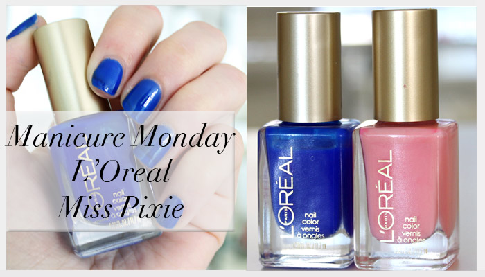 Manicure Monday: L'Oreal Miss Pixie Gel Polish Review - Carly Cristman