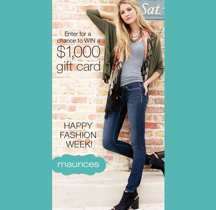 maurices sweepstakes