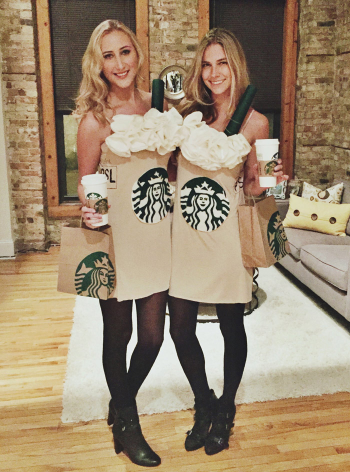 DIY Starbucks Pumpkin Spice Latte Costume Tutorial